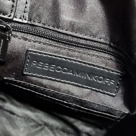 RARE❗️Rebecca Minkoff Calfskin & Leather Zebra Print Crossbody Purse Bag Handbag - Picture 9 of 17